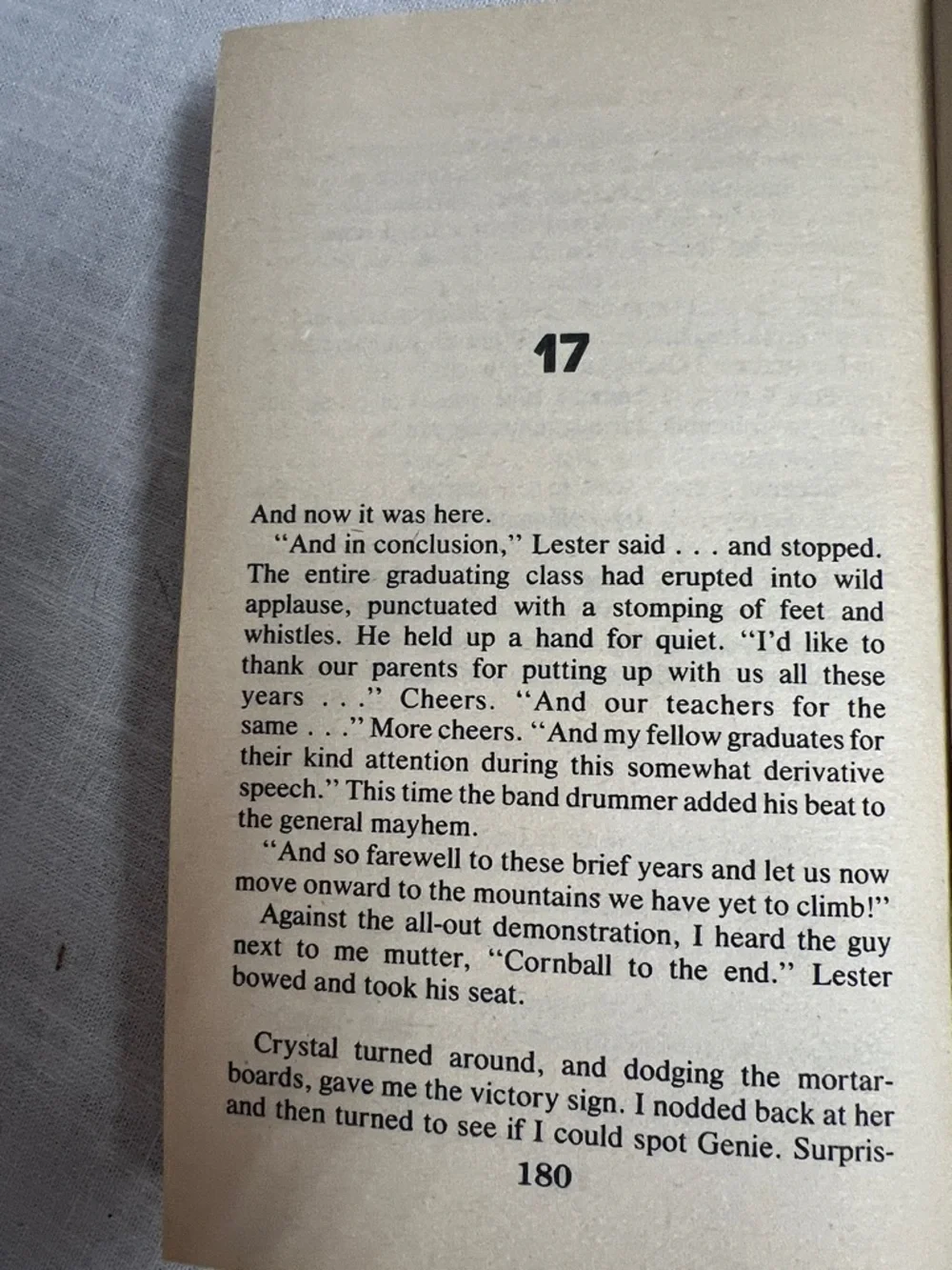 N/A paperback novel